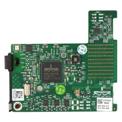 22TDT Dell 5719 4-Port 1GbE PCIe 2.0 x4 Mezzanine Network Interface Card