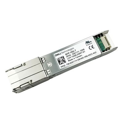2K1YV Dell 10GBASE-T SFP+ 30m Cat6A/Cat7 RJ-45 Transceiver