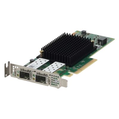 52DYM Dell Emulex 2-Port 64GFC Short-Wave Optical LC SFP+ Host Bus Adapter (Low Profile)