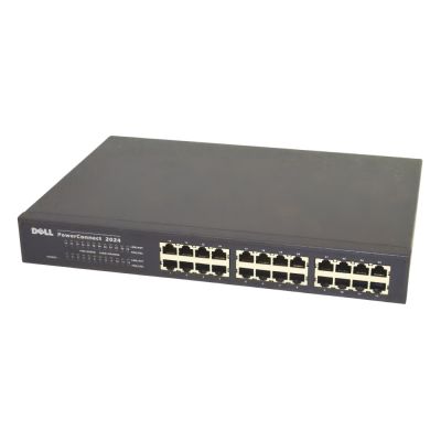 7H969 Dell 2024 24-Port 10/100Base-T Fast Ethernet Unmanaged Switch