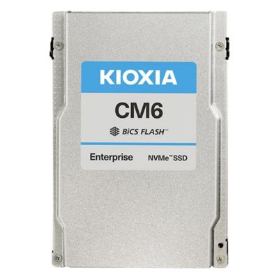 KCM6DVUL3T20 KIOXIA CM6-V Series 3.2TB TLC PCI Express 4.0 x4 NVMe Mixed Use SED U.3 2.5-Inch Internal Solid State Drive
