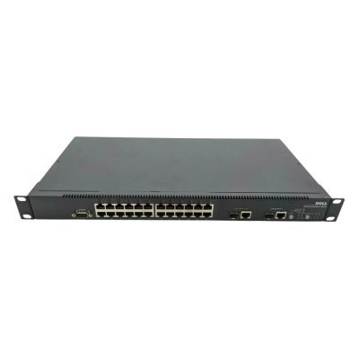 PC3324 Dell 3324 24-Port 2x SFP 2x 10/100/1000-TX Managed Switch