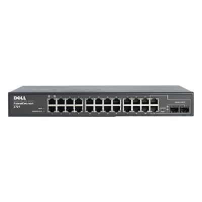 R0876 Dell PowerConnect 2724 24-Port Gigabit + 2 SFP Switch Layer 2
