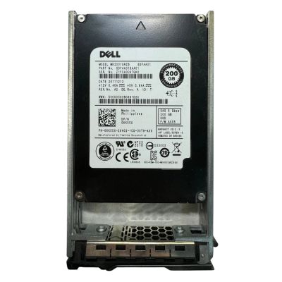 SDFAA01DAA01 Dell 200GB 6Gbps MLC Enterprise SFF SAS 2.5-inch Solid State Drive