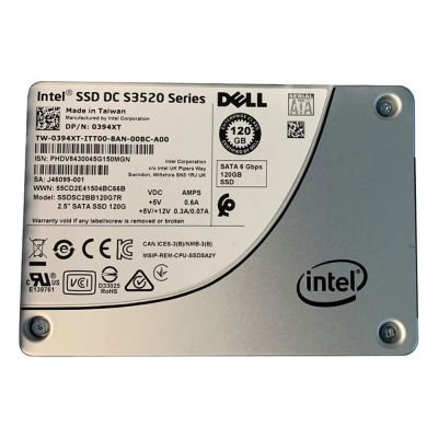 SSDSC2BB120G7R Dell DCS3520 120GB 6Gbps SATA 2.5-inch SFF Solid State Drive