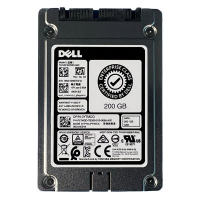 Y7MDD Dell 200GB 1.8-inch MLC SATA SSD 6Gb/s Compact Storage
