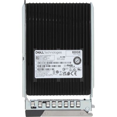 XM80T Dell 800GB PCIe Gen 4.0 x4 NVMe TLC 2.5-inch Mixed Use Solid State Drive 