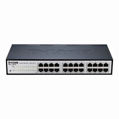 DES-1100-24 D-Link DES-1100 Series 24 x Ports 10/100Base-FX Layer 2 Managed Fast Ethernet Network Switch