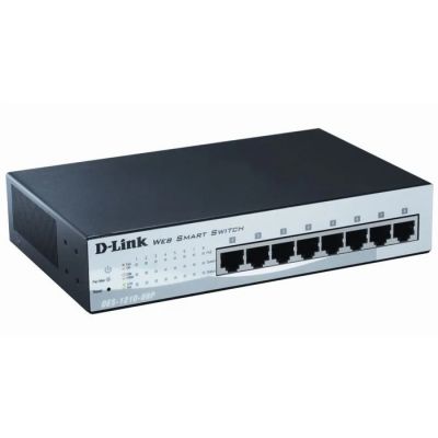 DES-1210-08P D-Link 8-Port PoE 10/100Base-TX Layer 2 Managed Fast Ethernet Switch