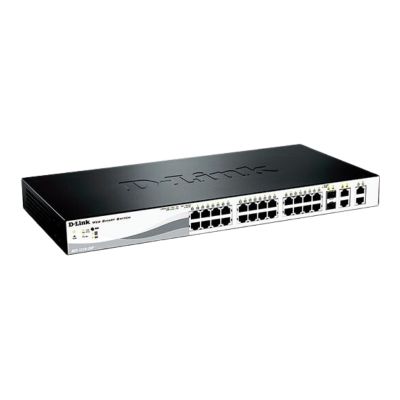 DES-1210-28P D-Link 28-Port 10/100 PoE Ethernet Managed Web Smart Switch