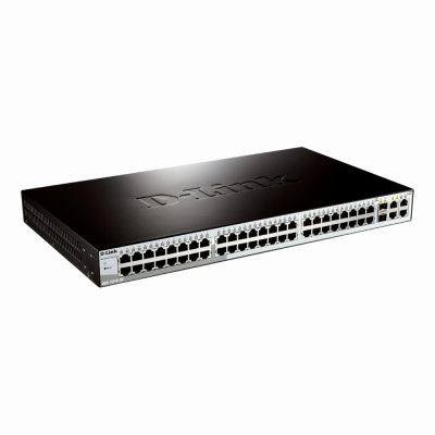 DES-1210-52-MCDP2 D-Link 52-Port x RJ-45 2 x Slot +10/100/1000Base-T 10/100Base-TX Ethernet Switch