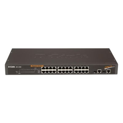 DES-1226G D-Link 24-Port 10/100Base-TX + 2 Combo RJ-45/SFP Layer 2 Managed Switch