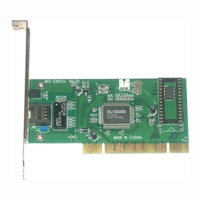 DFE-530TX+ D-Link Single-Port RJ-45 10/100Mbps PCI Fast Ethernet Low Profile Network Adapter