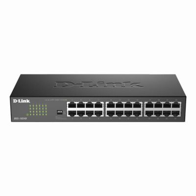 DGS-1024D-Q2 D-Link 24 x Ports 1GbE Rack-mountable Layer 2 Unmanaged Gigabit Ethernet Network Switch