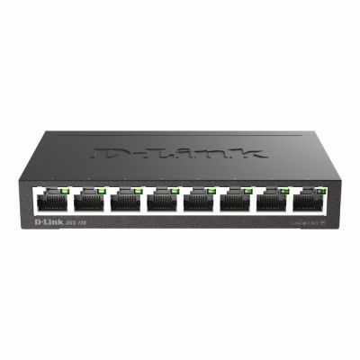 DGS-108/E D-Link 8 x Ports 1000Base-T Layer 2 Unmanaged Gigabit Ethernet Network Switch