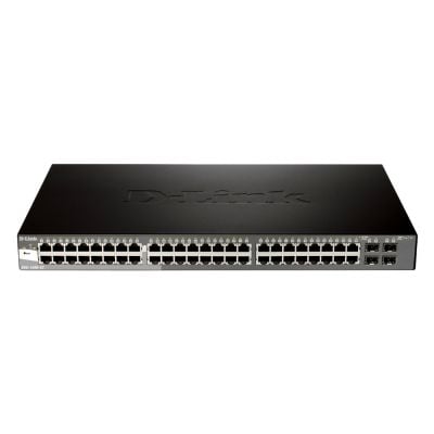 DGS-1500-52 D-Link 48-Port 10/100/1000Base-T Layer 3 Managed Gigabit Switch