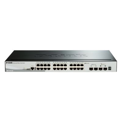 DGS-1510-28 D-Link 28-Port Managed Ethernet Switch with 2 Expansion Slots
