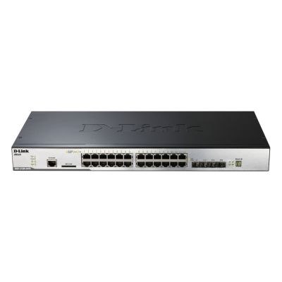 DGS-3120-24TC D-Link 24-Port 1GBase-T Layer 3 Managed Gigabit Switch