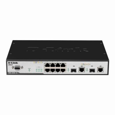 DGS-3200-10 D-Link 8-Port 10/100/1000 Layer 2 Managed Ethernet Switch