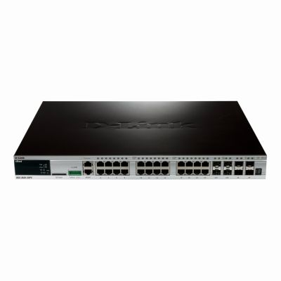 DGS-3620-28PC/EI D-Link xStack 28-Port GE 802.3AT POE Layer 3+ Switch