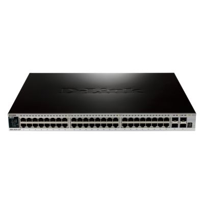 DGS-3620-52P/EI D-Link 48-Port 1000Base-T + 4 Combo SFP+ Layer 3 Switch