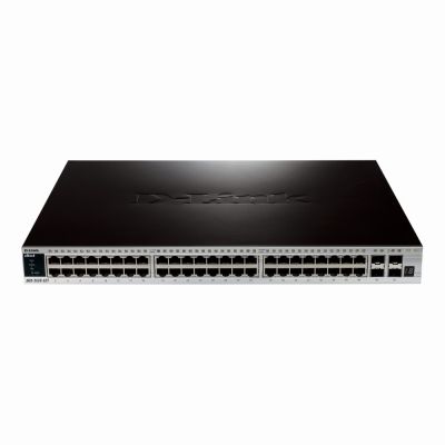 DGS-3620-52T/SI D-Link xStack 48-Port Layer 3 Switch with 4 10Gigabit SFP+ Ports