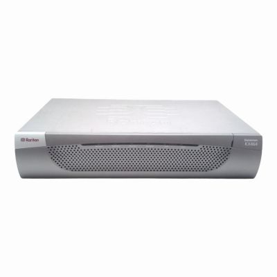 DKX464 Raritan 64 x Ports RJ-45 + 1 x Port VGA 15-Pin 2 x Ports RJ-45 LAN 2U Rack-mountable KVM Switch