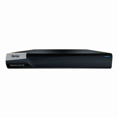 DLX2-216 Raritan Inc Dominion LX II 16 x Ports RJ-45 + 1 x Port VGA 15-Pin Rack-Mountable KVM Switch