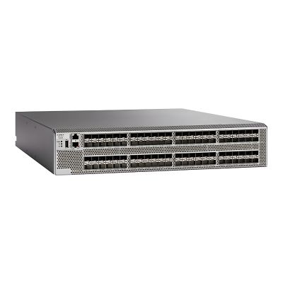 DS-C9396S-48ESK9 Cisco MDS 9396S 48 x SFP+ Ports 10GBase-X 16Gb Fibre Channel Layer 2 Managed Rack-mountable Fibre Channel Switch