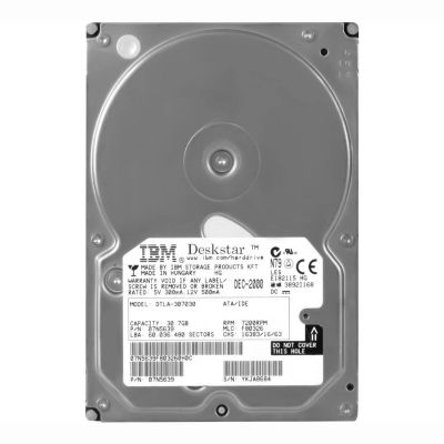 DTLA-307030 IBM 30GB 7.2K RPM ATA/100 3.5-inch Hard Disk Drive