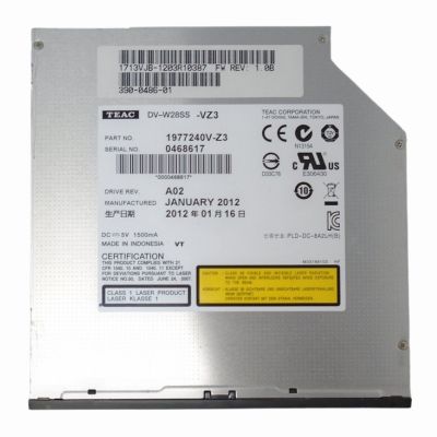 DV-W28SS-B Teac SATA DVD-RW Slimline 2.5-Inch Optical Drive