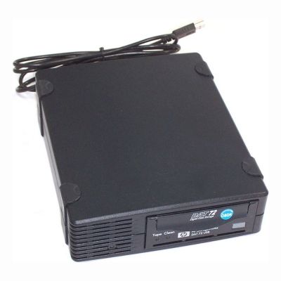 DW027AABA - HP StorageWorks DAT72 36GB/72GB DDS-4 Hi-Speed USB 5.25-inch External Tape Drive Carbonite