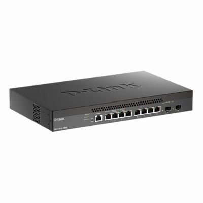 DXS-1210-10TS D-Link 1210 Series DXS-1210-10T 8 x RJ-45 Ports 10GBase-T + 2 x SFP+ Ports Layer 3 Managed Gigabit Ethernet Network Switch