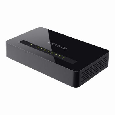 E4G0800 Belkin 8 x Ports 10/100Base-T RJ-45 Fast Ethernet Network Switch