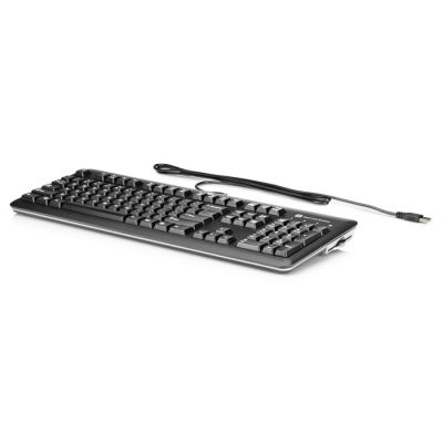 E6D77AA HP USB Smart Card CCID Keyboard Full-Size U.S. QWERTY