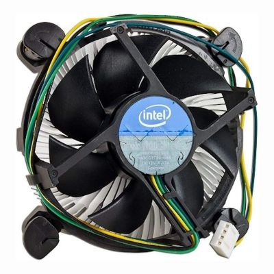 E97379-001 Intel Aluminum Heatsink and 3.5-inch Fan with 4-Pin Connector for LGA1155 / 1156