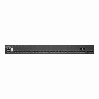 ECS4510-28F Edge Memory Edge Core 22 x SFP Ports 1000Base-T + 2 x GE Combo RJ45/SFP Ports + 2 x SFP+ Ports + 1 x SFP+ Expansion Module Slots Layer 2 Managed Gigabit Ethernet Network Switch