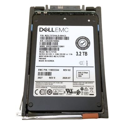 MZILT3T2HALS-00AC3 Samsung PM1645 3.2TB SAS 12Gbps Mixed Use 2.5-inch SSD (EMC OEM)