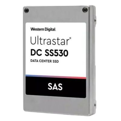 WUSTR1515ASS200 Western Digital Ultrastar DC SS530 15.36TB 12Gb/s SAS TLC 2.5-Inch Solid State Drive
