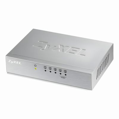 ES-105A-V3 ZyXEL 5 x Ports 2.5GBase-X Layer 2 Unmanaged Desktop Fast Ethernet Network Switch