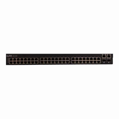 ES-3148 ZyXEL 3000 Series 48 x Ports 10/100Base-TX + 2 x Ports 1GbE RJ-45 + 2 x Ports Dual-Personality SFP/RJ-45 Managed Rack-Mountable Fast Ethernet Switch