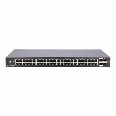 ES-48-LITE Ubiquiti EdgeSwitch 48 x RJ-45 Ports 1000Base-T + 2 x SFP Ports + 2 x SFP+ Ports Layer 3 Managed Rack-Mountable Gigabit Ethernet Network Switch