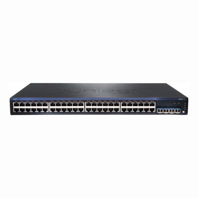 EX2200-48P-4G Juniper EX2200 Series 48 x Ports PoE+ 10/100/1000Base-T + 4 x SFP Uplink Ports Layer 3 Managed 1U Rack-mountable Gigabit Ethernet Network Switch