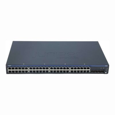 EX2200-48T-4G Juniper EX2200 Series 48 x Ports 10/100/1000Base-T + 4 x SFP Uplink Ports Layer 3 Managed 1U Rack-mountable Gigabit Ethernet Network Switch