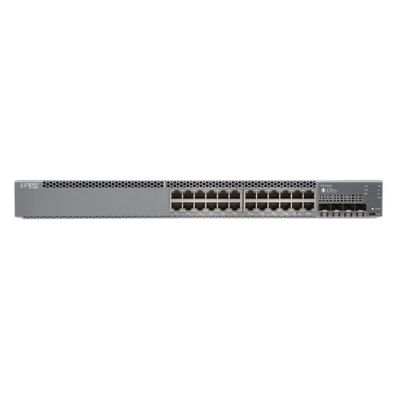 EX3400-24T-DC Juniper 24x1GbE 4xSFP+ 2xQSFP+ Layer 3 Managed Switch