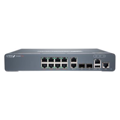 EX4000-8P Juniper Networks Compact Fanless Switch Offering 8 X 1GbE PoE+ (30W) Access Ports 2 X 1GBASET and 2 X 1/10G SFP+ Uplink Ports with a Total PoE Budget of 120W