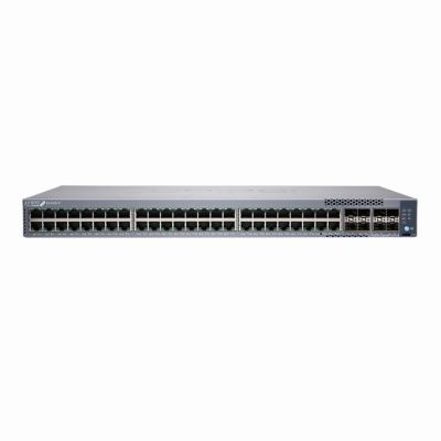 EX4100-48MP-CHAS Juniper EX4100 Series EX4100-48MP 48 x Ports PoE 10/100/1000Base-T + 4 x 10GbE Uplink Ports + 4 x 25GbE Stacking/Uplink Ports Layer 3 Managed 1U Rack-mountable Gigabit Ethernet Network Switch