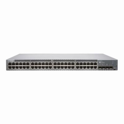 EX4100-48T-CHAS Juniper EX4100 Series EX4100-48T 48 x Ports 10/100/1000Base-T + 4 x 10GbE Uplink Ports + 4 x 25GbE Stacking/Uplink Ports Layer 3 Managed 1U Rack-mountable Gigabit Ethernet Network Switch