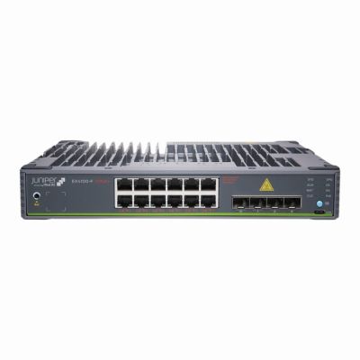 EX4100-F-12T Juniper EX4100 Series 12 x Ports 1000Base-T + 2 x Ports 10GbE Uplinks + 4 x Ports 10GbE Stacking/Uplink Ports Layer 3 Managed 1U Rack-mountable Gigabit Ethernet Network Switch