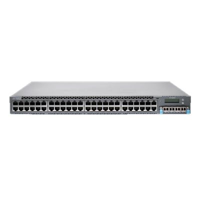 EX4300-48P Juniper EX4300 Series 48 x Ports PoE 10/100/1000Base-T + 4 x QSFP+ Ports Layer 3 Managed 1U Rack-mountable Gigabit Ethernet Network Switch
